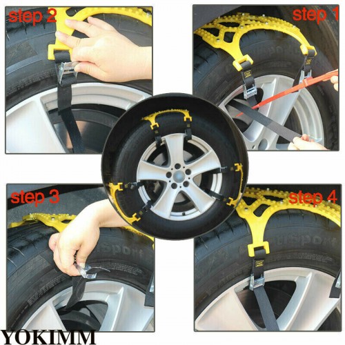 Winter Truck Car Snow Chain Tire Anti-skid Belt Car Safety Max Traction