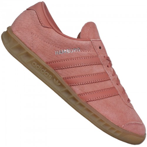 Adidas Originals Hamburg Ladies Sneaker Shoes Leather Shoes Rosa Mint Light Blue