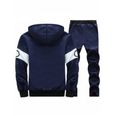 Graphic Flocking Hoodie and Drawstring Pants Twinset