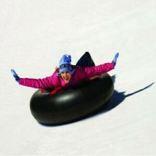 Inflatable Snow Tube Heavy Duty Freeze-Resistant Large Snow Sled Winter Outdoor