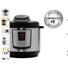Instant Pot LUX60V3 V3 6 Qt 6-in-1 Multi-Use Programmable Pressure Cooker, Slow