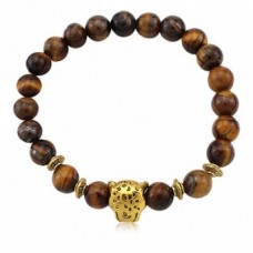 Men Fashionable Resin Alloy Beaded Bracelet