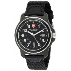 NEW Victorinox Swiss Army Men's 249087 Original XL Swiss Quartz Black Watch