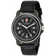 NEW Victorinox Swiss Army Men's 249087 Original XL Swiss Quartz Black Watch