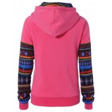Tribal Aztec Print Hoodie
