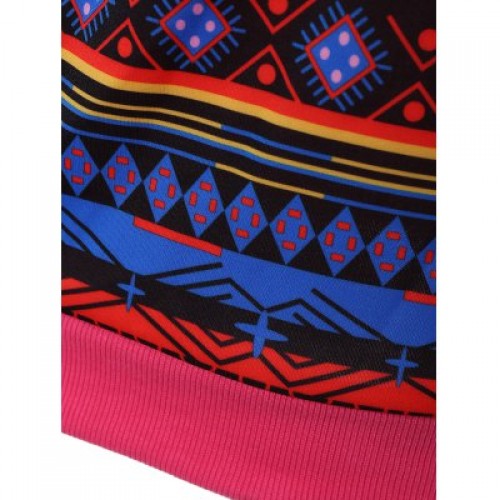 Tribal Aztec Print Hoodie