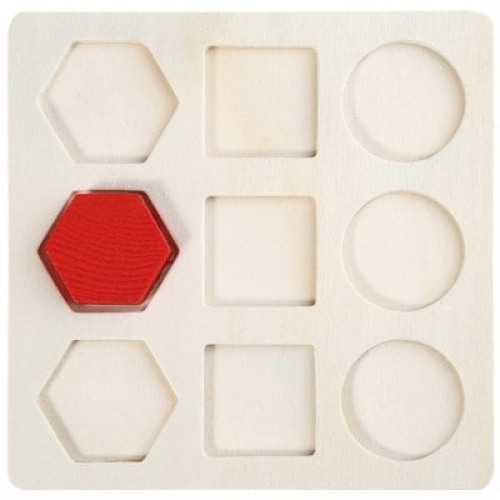 Wooden 3D Geometry Puzzle Toy