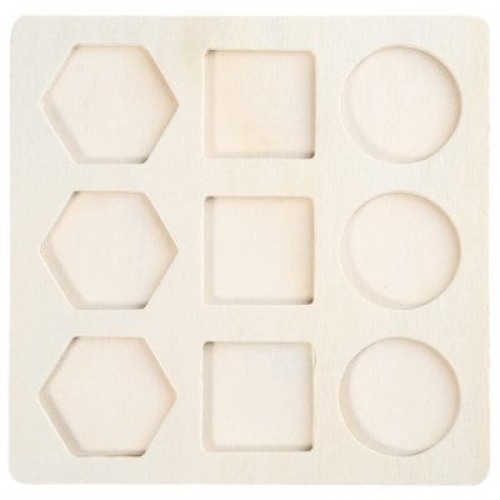 Wooden 3D Geometry Puzzle Toy