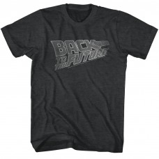 BACK TO THE FUTURE  LOGO WHITE