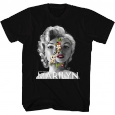 MARILYN MONROE  FACE FLOWERS